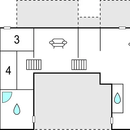 Sardinvej With Fireplace And Shower